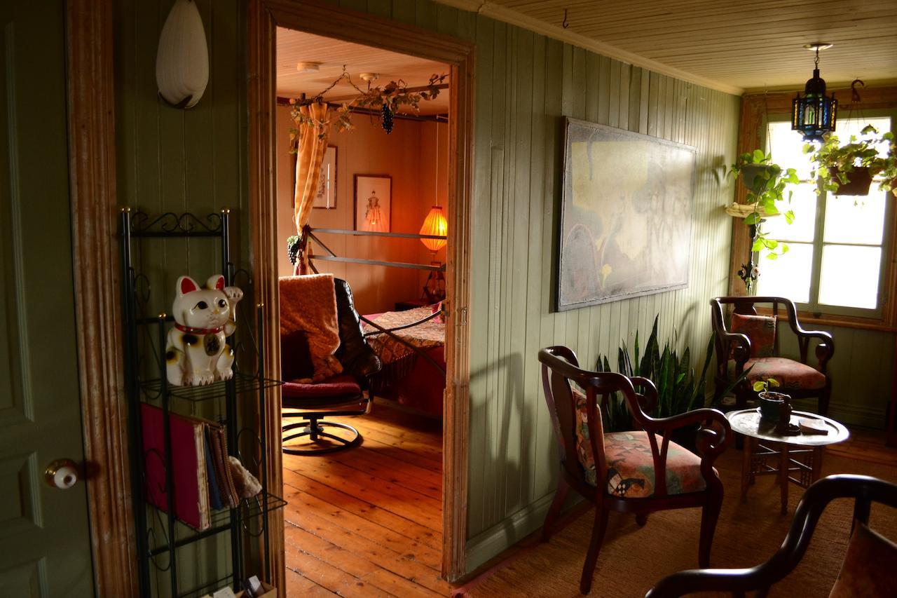 Gite Au Toit Bleu Bed and Breakfast Sainte-Famille Exterior foto